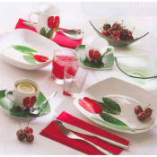 ANTHURIUM сервиз столовый 19 предметов.
В сервиз входят: 6 десертных тарелок, 6 суповых тарелок, 6 тарелок под второе, 1 большая чаша для салата. Сервизы 18035 от 10000 до 50000 тенге Сервиз Стекло Франция Посуда Dom-plast ТОО ANTHURIUM сервиз столовый 19 предметов.
В сервиз входят: 6 десертных тарелок, 6 суповых тарелок, 6 тарелок под второе, 1 большая чаша для салата. Сервизы 18035 от 10000 до 50000 тенге Сервиз Стекло Франция Посуда Dom-plast ТОО