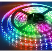 Светодиодная лента - это мощный инструмент дизайнеров и проектировщиков, а также тех, кто хочет добавить изыска в свой интерьер, визуально расширить пространство, скрыть от глаз источник света, оставив лишь равномерное свечение.  Светодиодная лента RGB    7500  Самовывоз    шт  Освещение, осветительные приборы Realcom ТОО