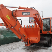 Продам новый 2014 г. колесный экскаватор DOOSAN DX 180W
производство Южная Корея, в наличии в г. Алматы.
мощность двигателя 150 л.с.
емкость ковша 0,93 куб. м.
эксплуатационная масса 18550 кг
Гарантия 2 года, сервисное обслуживание, обеспечение з/ч.  DOOSAN DX180 W  Экскаватор  195000      шт  Южная Корея  Техника для дорожных и земляных работ Doosan