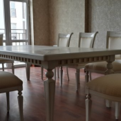 кухонные гарнитуры, столы, стулья из натурального дерева  Кухня  Казахстан  300000  Доставка входит в цену    метр2  Балясины из дерева и бетона. Великолепные балясины из эпоксидной смолы. Перила для лестниц Эксклюзивная Мебель ЧЛ