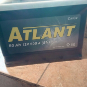 Атлант 60  Аккумулятор \