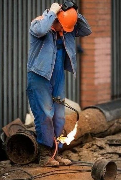 Отчаянный сварщик. 