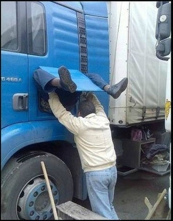 Рождение дальнобойщика.. 