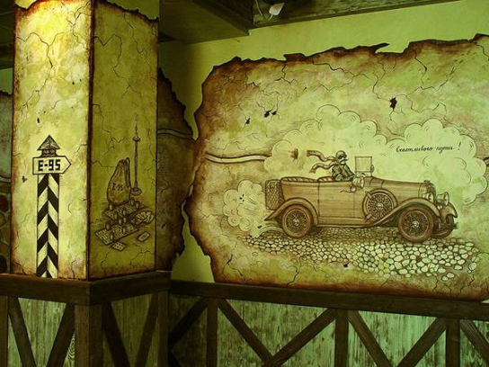 Декоративная штукатурка и роспись