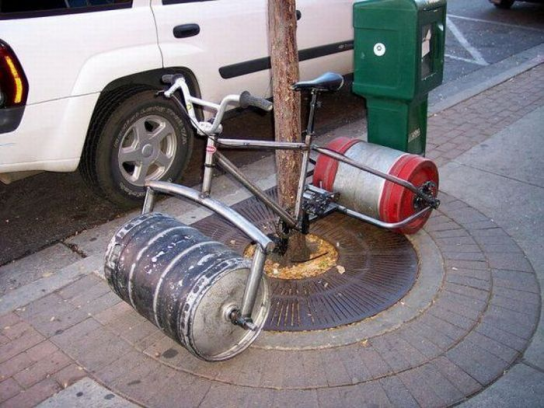Самодельный велосипед 