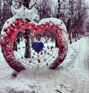 А Вы уже видели холодное сердце в парке Северное Тушино?